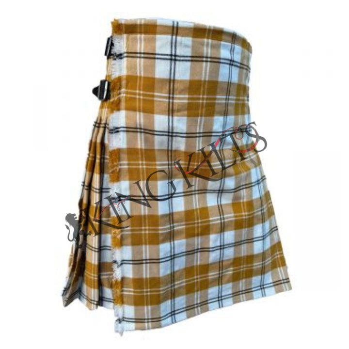Ailsa Gold Tartan Kilt