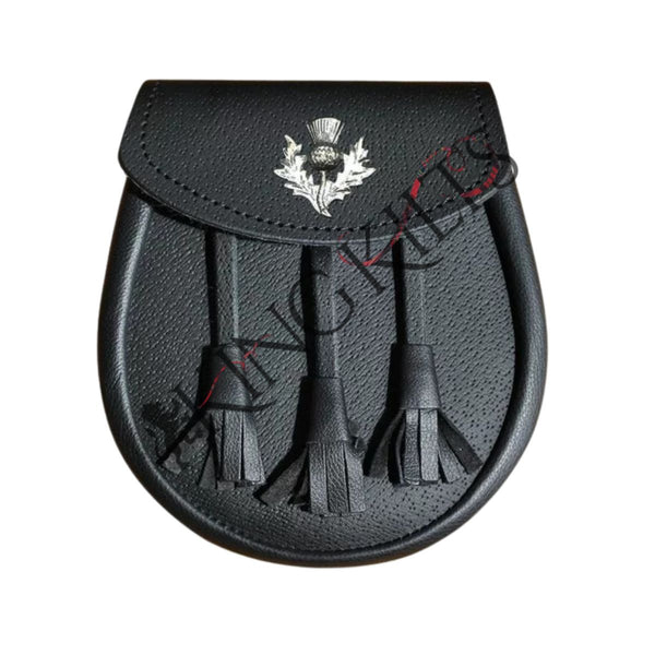 Black Leather Day Sporran