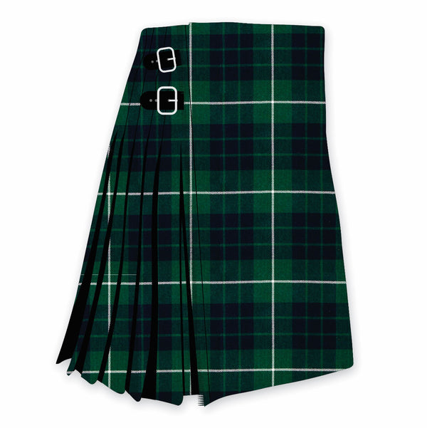 Clan Hamilton Green Modern Scottish Tartan Kilt