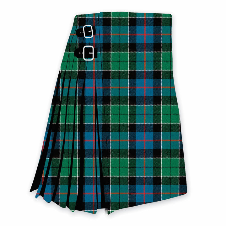 Clan Leslie Green Ancient Scottish Tartan Kilt