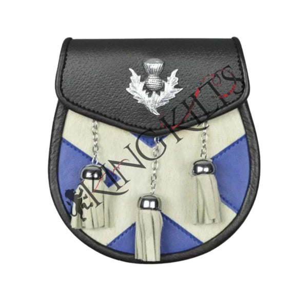 Semi Dress Scotland Flag Sporran