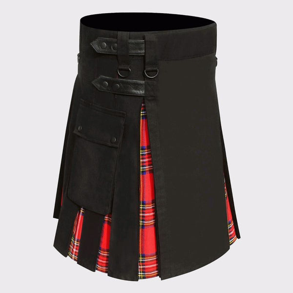  Royal Stewart Tartan Premium Hybrid Kilt