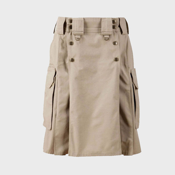 Khaki Combat Utility Kilt