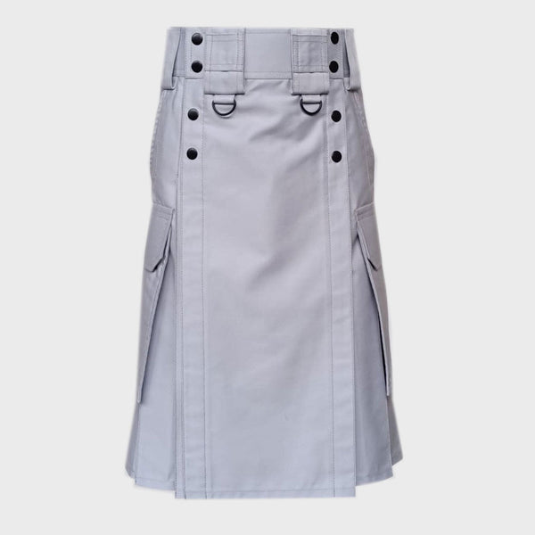 White Utility Kilt